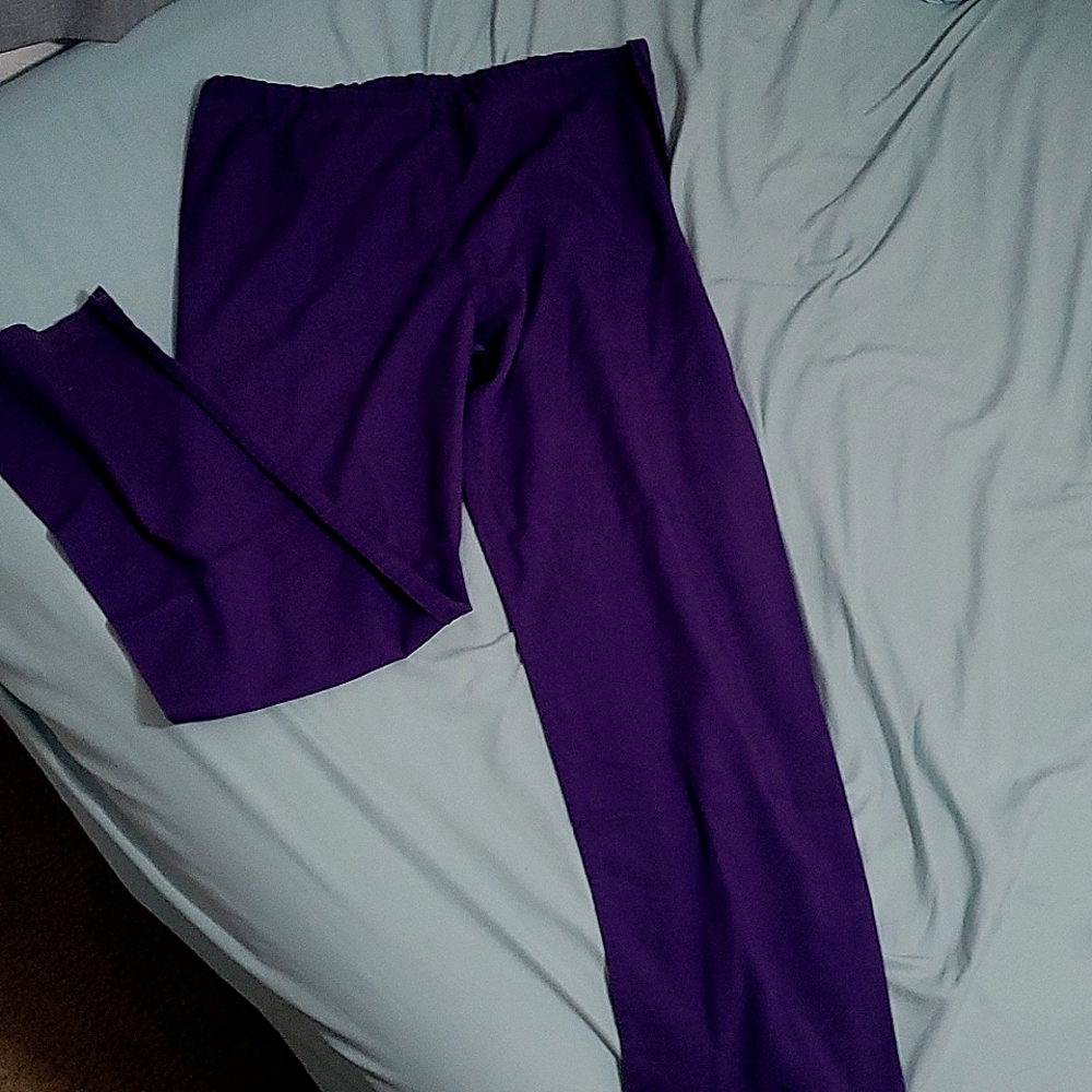 Plum unisex Scrub pants